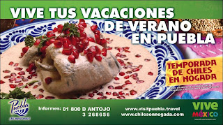 Cartel Puebla Chile en Nogada