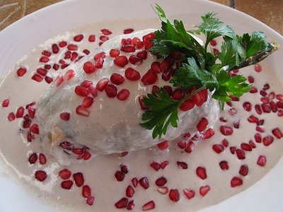 Gastronomía: Historia del Chile en Nogada